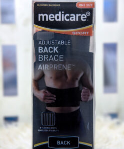 Medicare adjustable black brace airprene