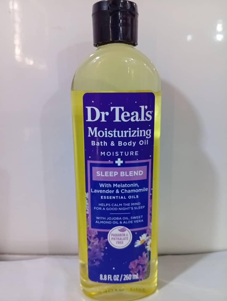 DR TEAL'S MOISTURIZING BATH & BODY OIL SLEEP BLEND