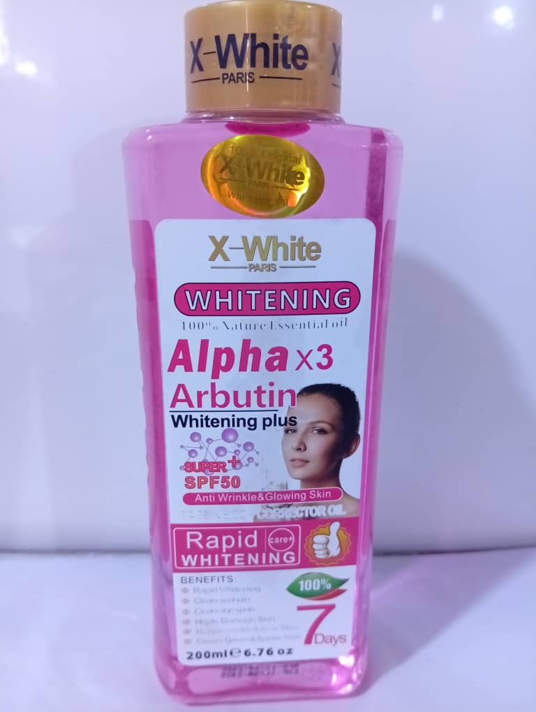 X-WHITE WHITENING ALPHA ARBUTIN x3 BODY OIL